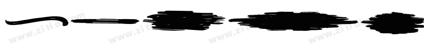 Dirty Brush字体转换